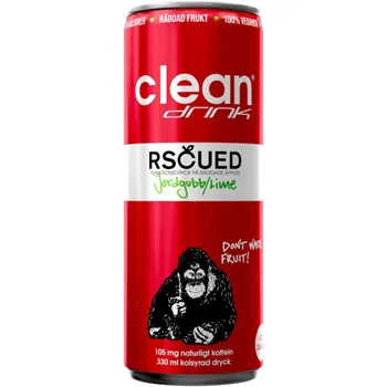 Clean Drink Rscued Jordgubb/ Lime    
